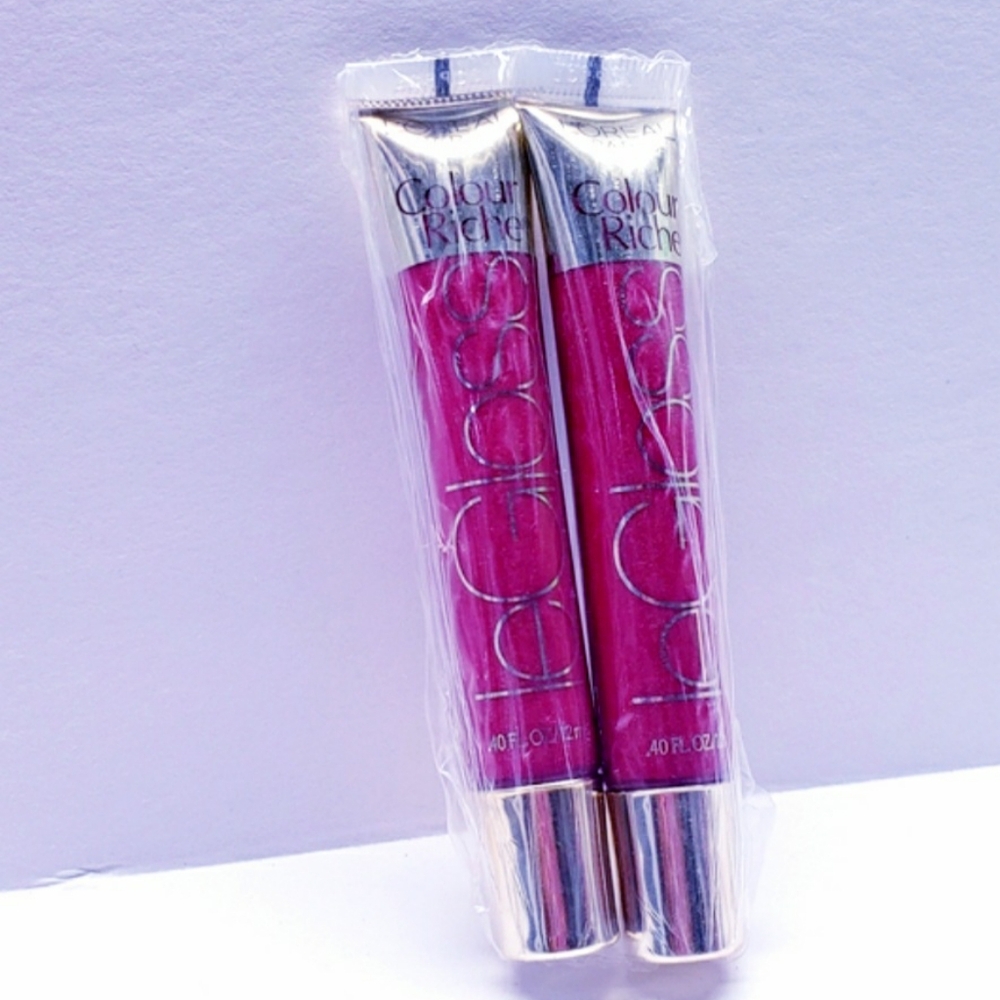 L’Oreal Paris Colour Riche LeGloss- #160 VIOLET ATTITUDE ( 2 pack)